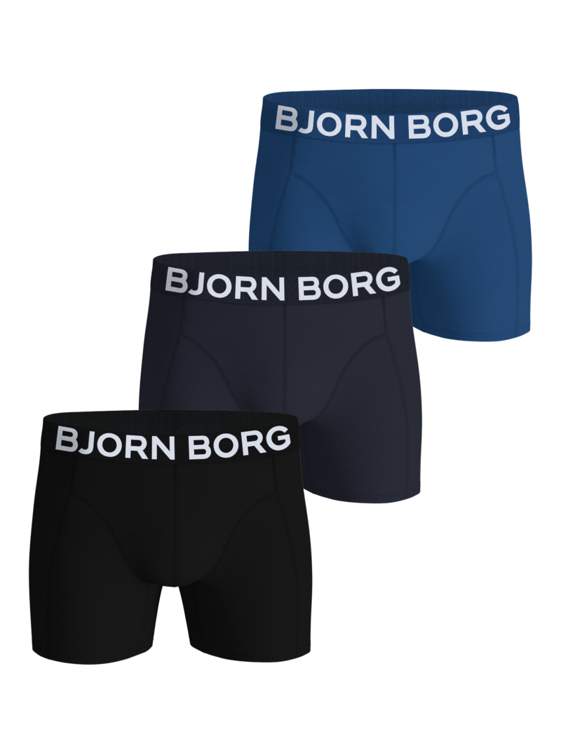 3-pack cotton stretch boxer