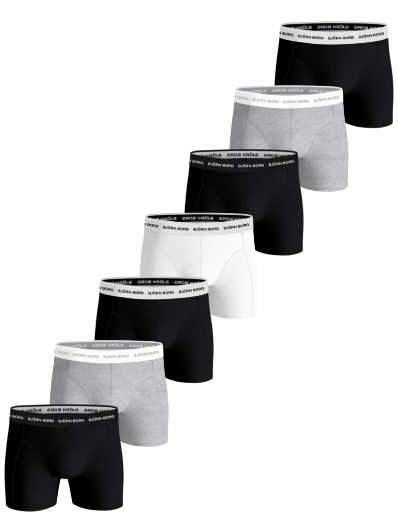 Björn Borg Cotton Stretch Boxers 7-pack boxerkalsong herr – bild 2