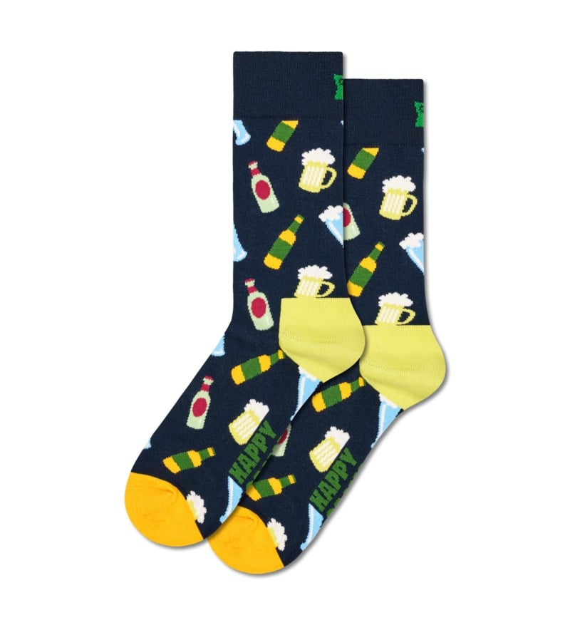Happy Socks 1-pack strumpor beer gift set herr – bild 2