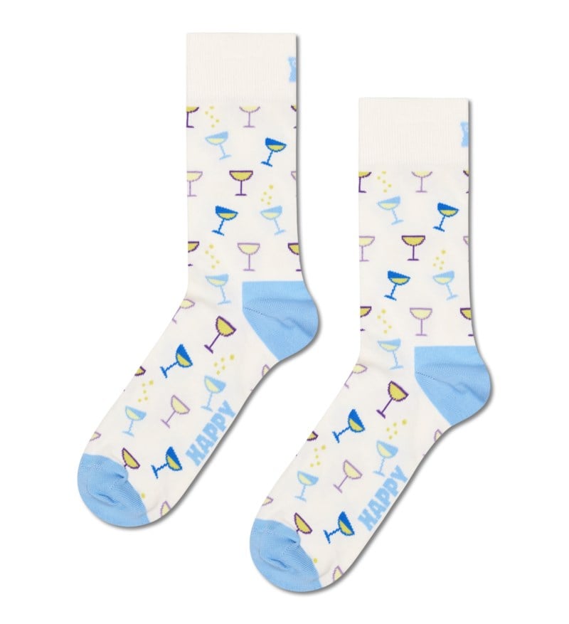 Happy Socks 3-pack strumpor oyster dinner gift set herr – bild 4