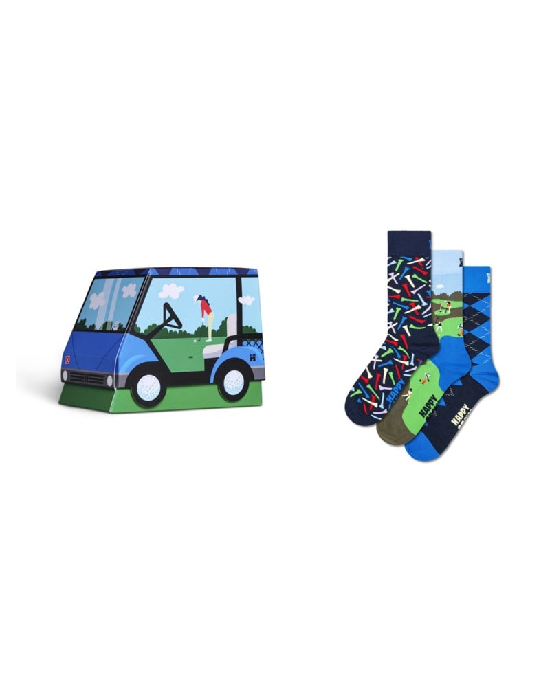 3-pack strumpor golf cart gift set
