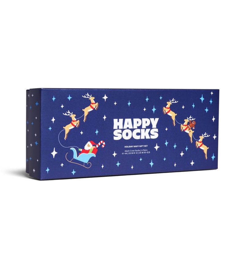 Happy Socks 4-pack holiday gift set strumpor herr – bild 2