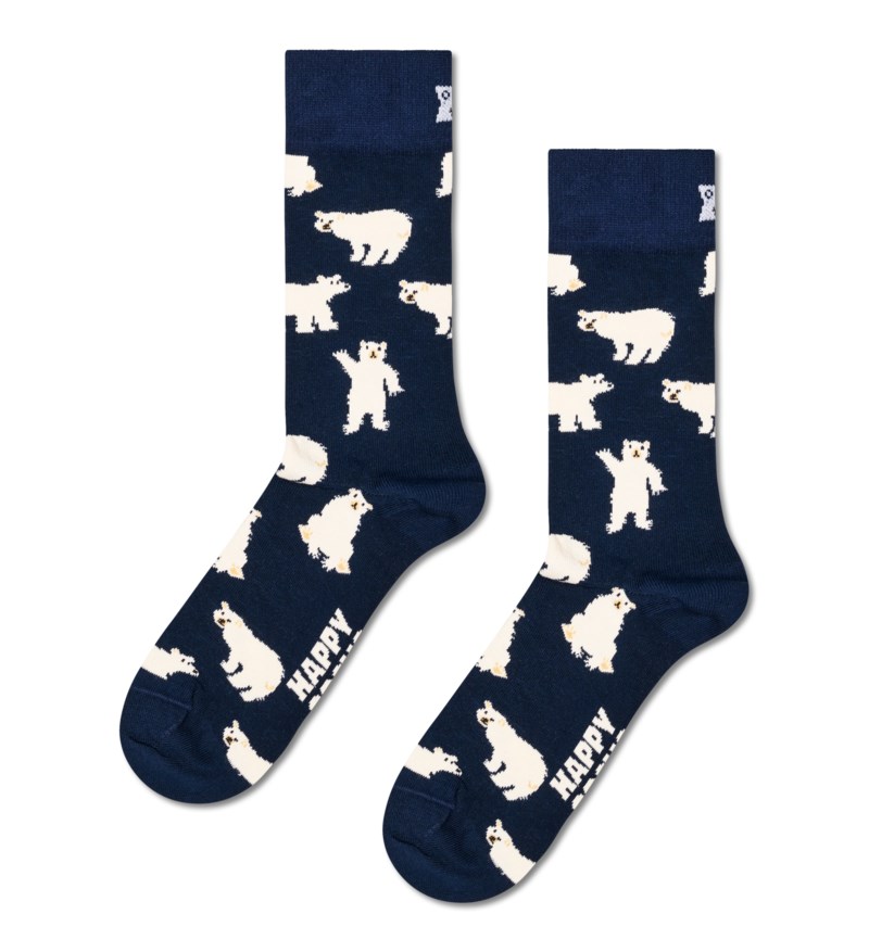 Happy Socks 4-pack strumpor polar blue gift set herr – bild 3