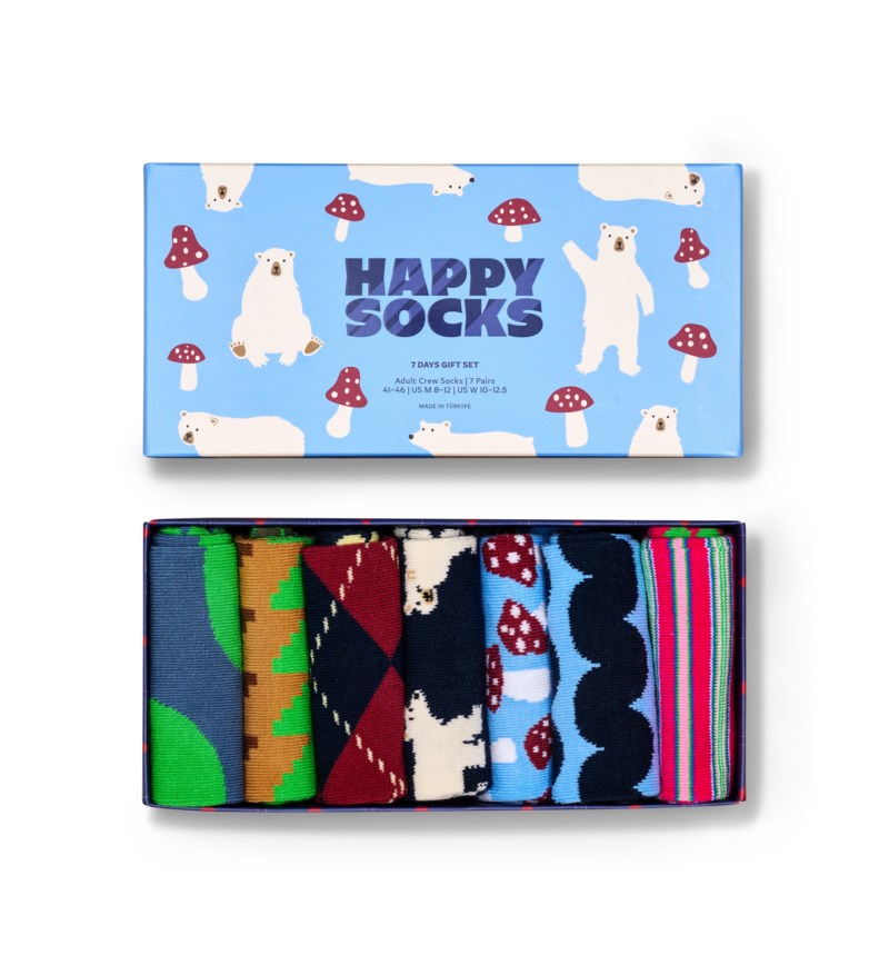 Happy Socks 7-pack strumpor seven days gift set herr – bild 2