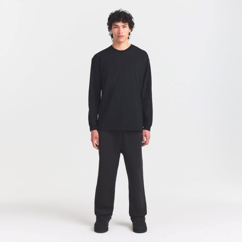 SKIMS Heavyweight cotton relaxed long sleeve t-shirt herr – bild 2
