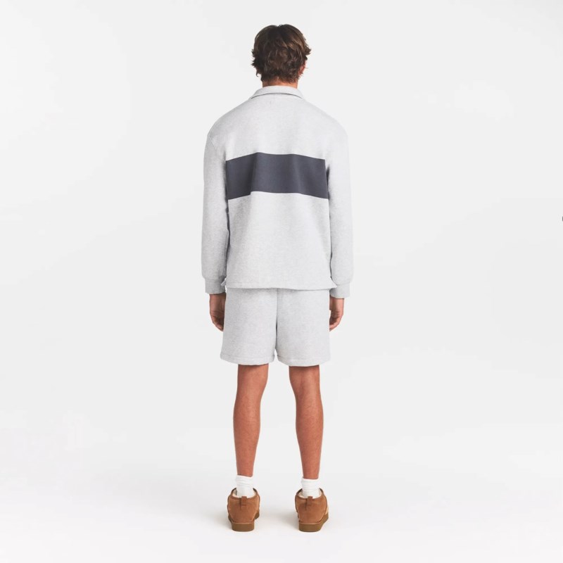 SKIMS Fleece lounge rugby polo pyjamas & nattlinnen herr – bild 3