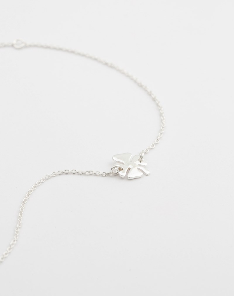 Armband bring me luck silver 2