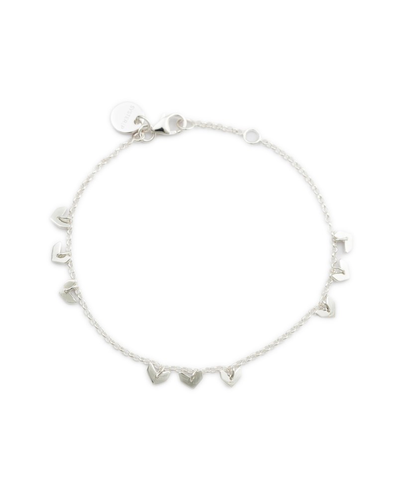 Armband layers bianca silver 1