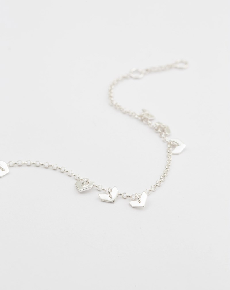 Armband layers bianca silver 2