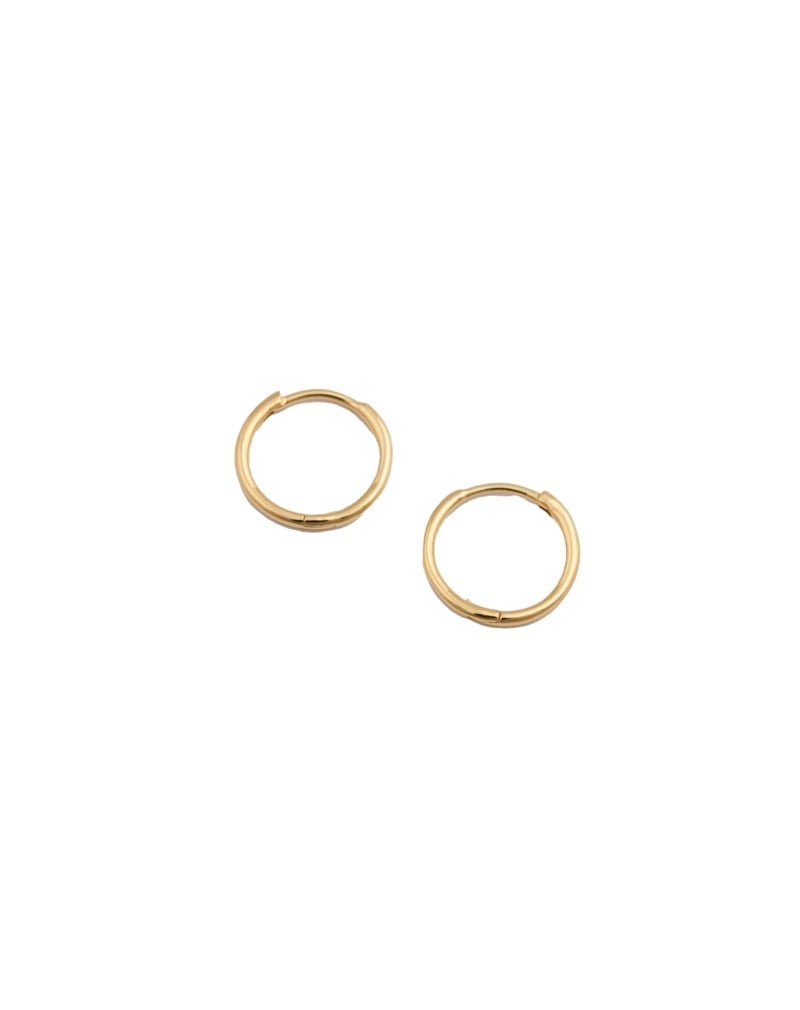 Örhängen beloved small hoops gold 1