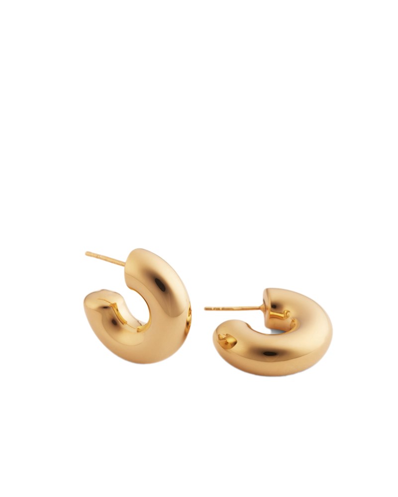 Örhänge bolded earrings gold 1