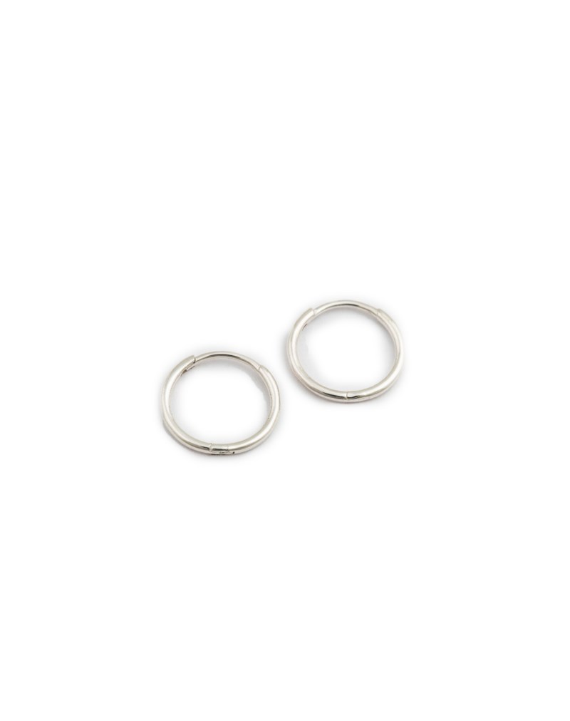 Örhängen beloved small hoops silver 1