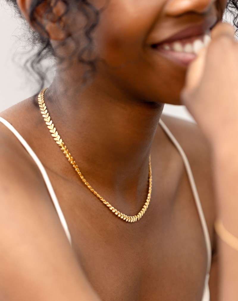 Halsband layers olivia gold 2
