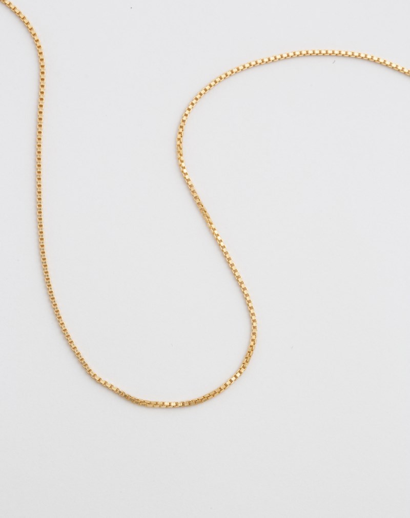 Halsband beloved short box chain gold 2