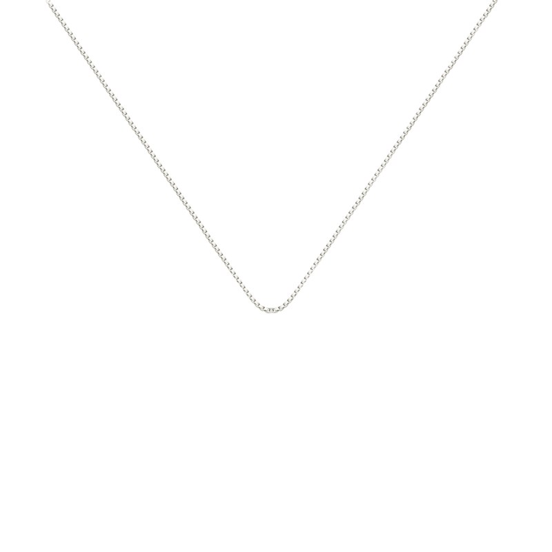 Halsband beloved short box chain silver 1