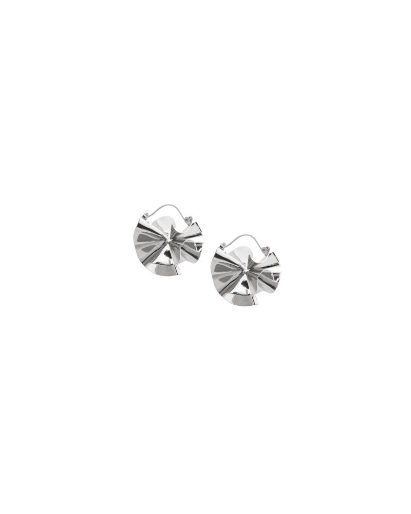 Örhängen hedvig deco hoops silver 1
