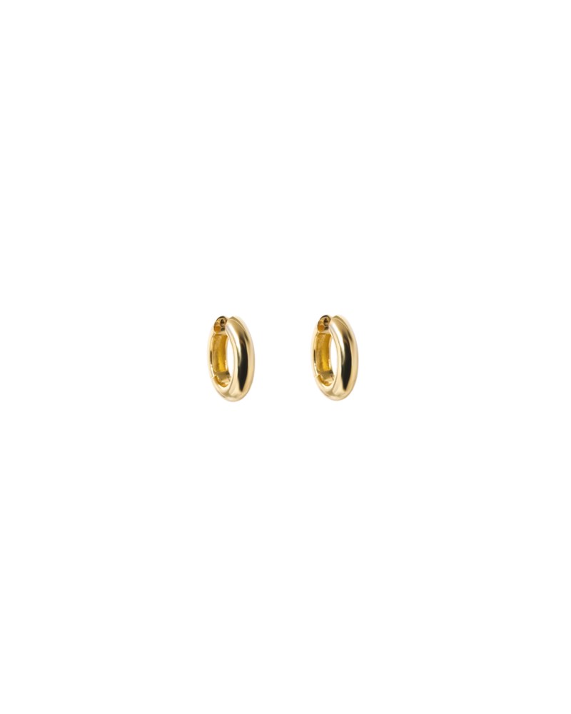 Örhängen timeless tiny hoops guld 1