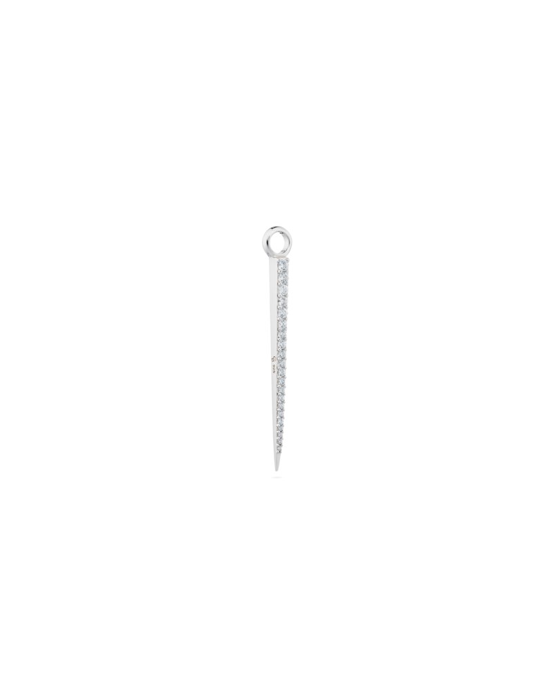 Hänge signature spike pendant rock crystal silver 1