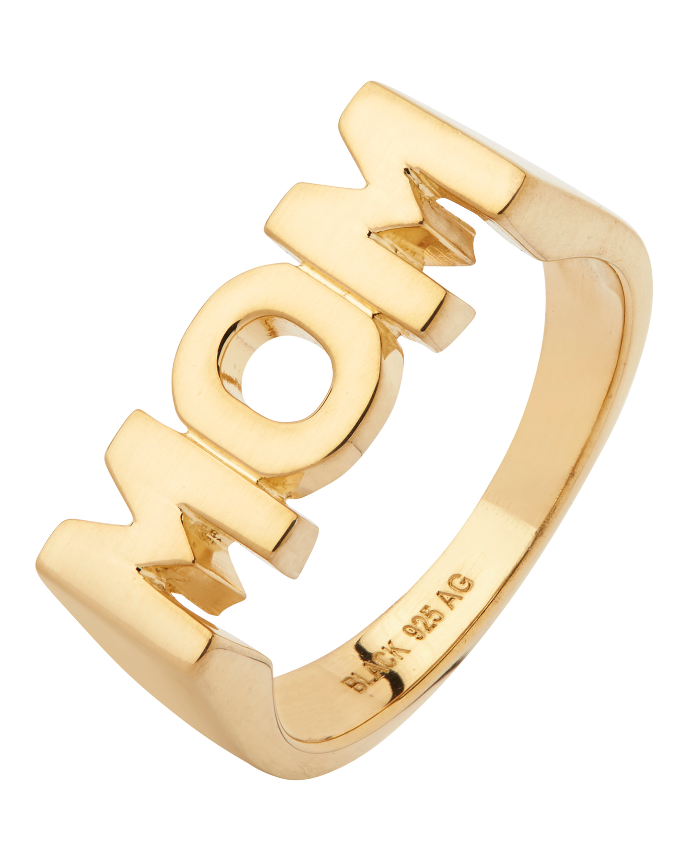 Maria Black Ring mom silver NK