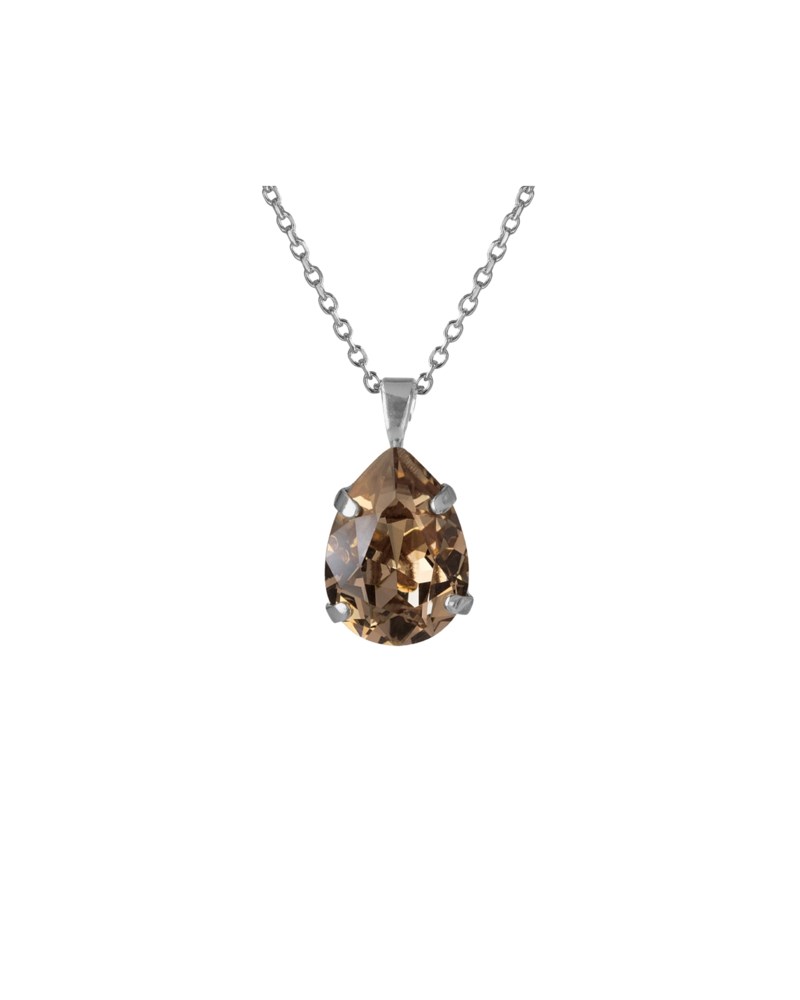 Halsband mini drop necklace vintage rose 1