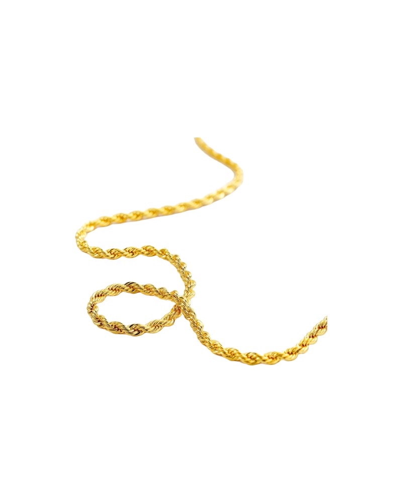 Halsband signature stack rope chain guld 1