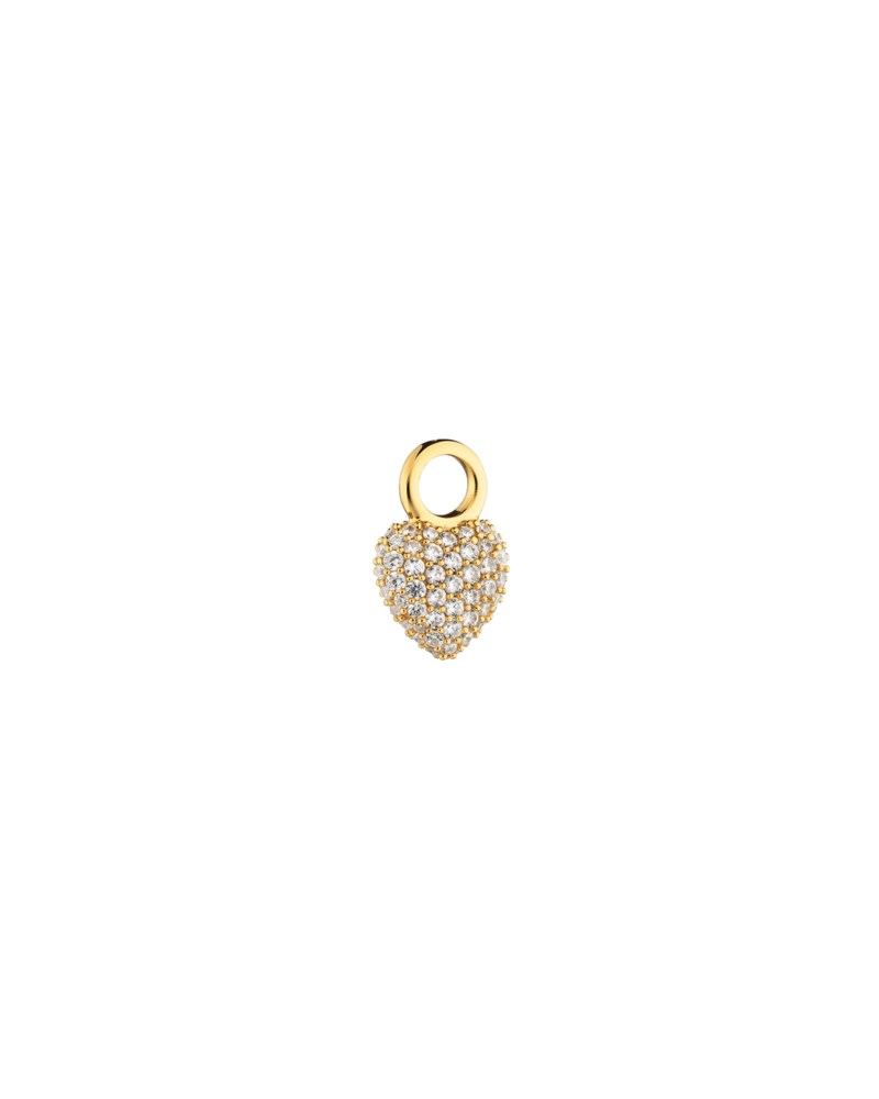 Hänge signature eternal heart mini pendant rock crystal silver 1