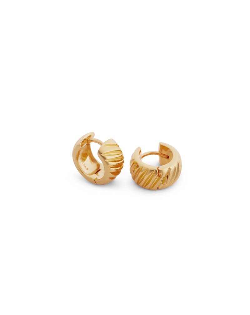 Örhänge la la love plain gold 1