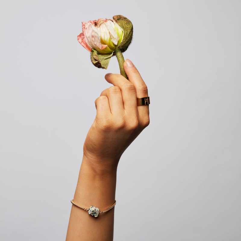 Armband the raw one dalmatian guld 2