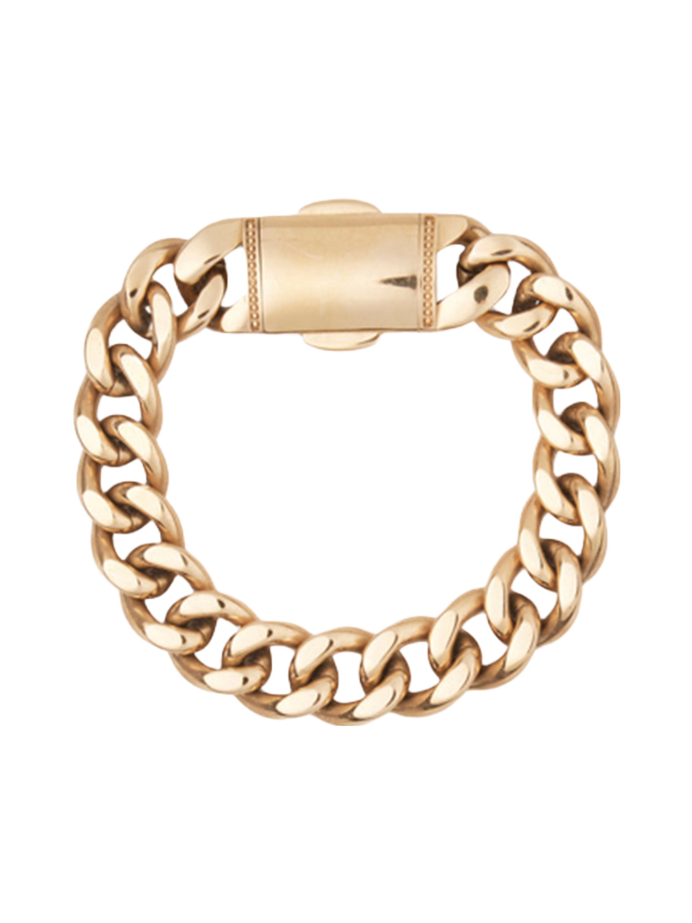 ByBorn Armband chunky guld NK