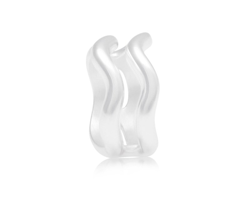 Ring aurea` twin polished guld 2