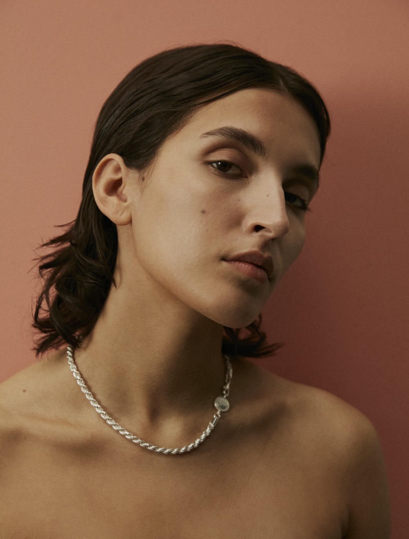 LOUIS ABEL 5 MM LIGO NECKLACE – SILVER