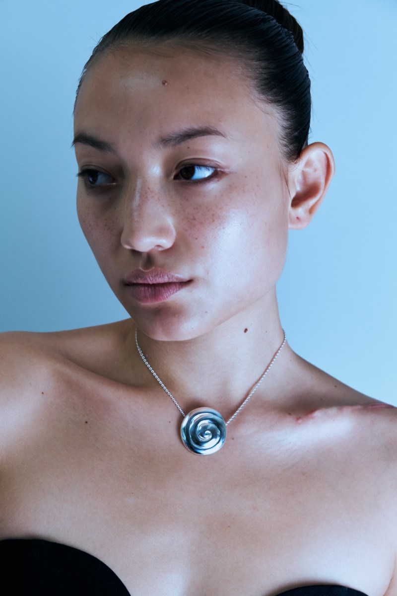 Halsband uzu silver 5