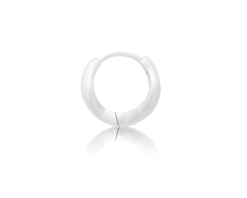 Louis Abel - Örhänge aurea` polished mini hoop silver | NK