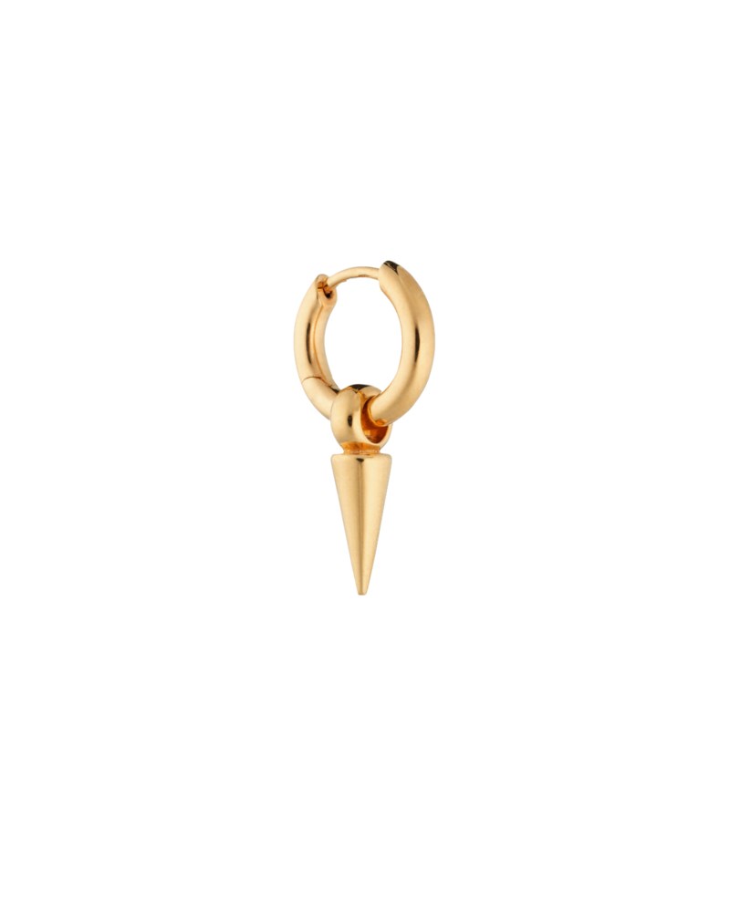 Örhänge juno single hoop gold 1