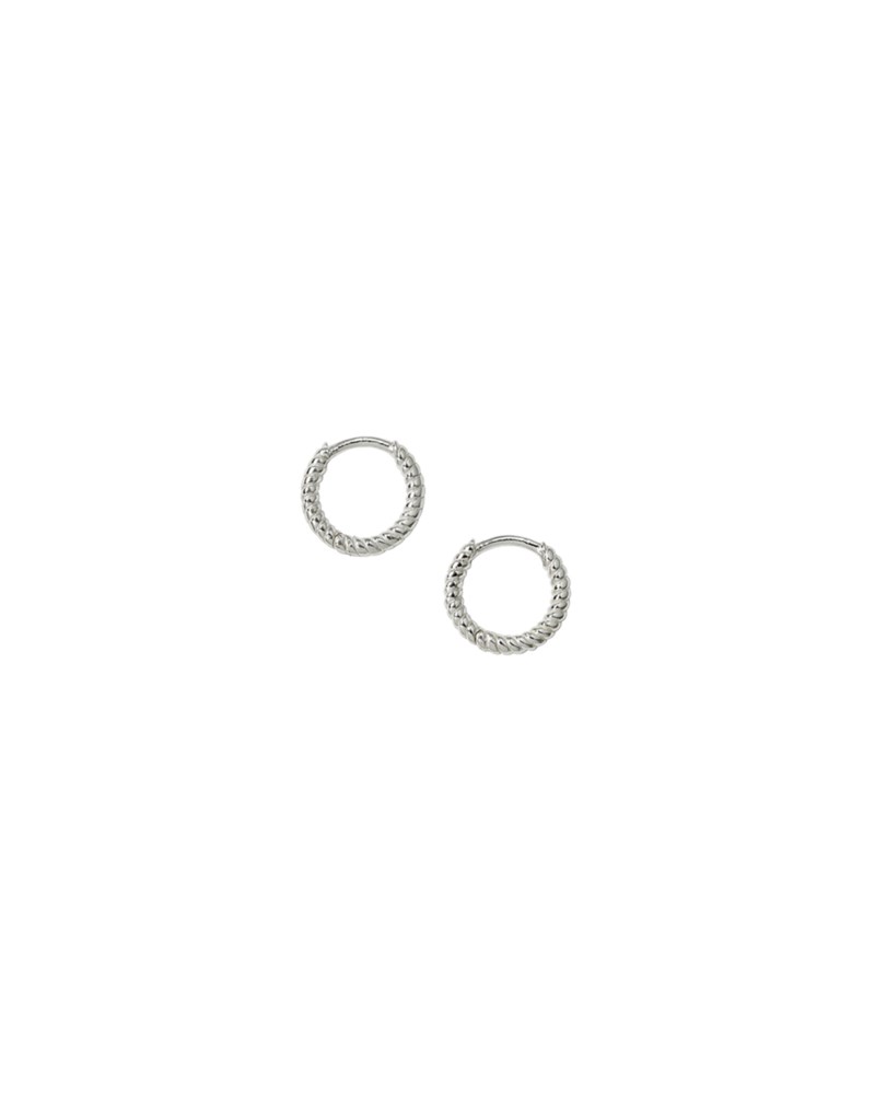 Örhängen beloved twisted small hoops guld 1