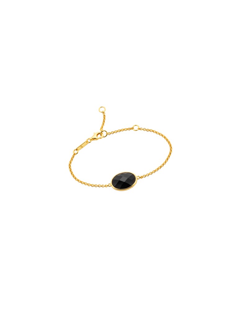 Armband paulina petite bracelet svart obsidian 1