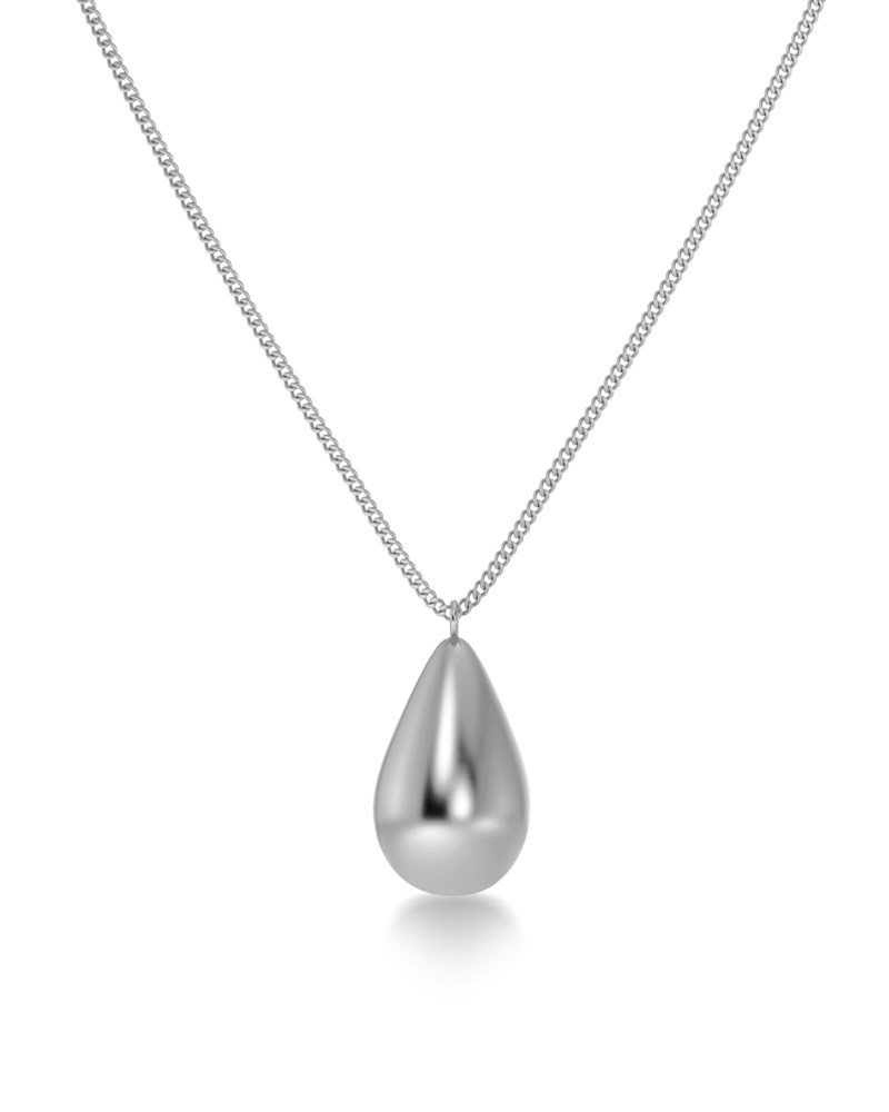 Halsband drop necklace stål 2