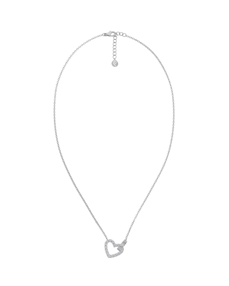 Halsband eternal heart necklace stål 1