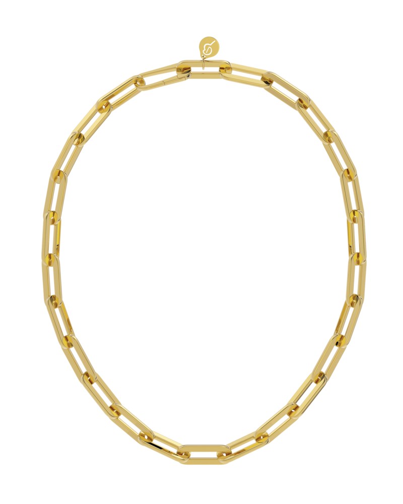Halsband ivy maxi necklace stål 1