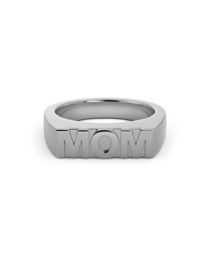 Ring signet mom stål 2