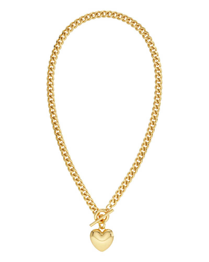 Halsband barley necklace maxi förgyllt stål 1