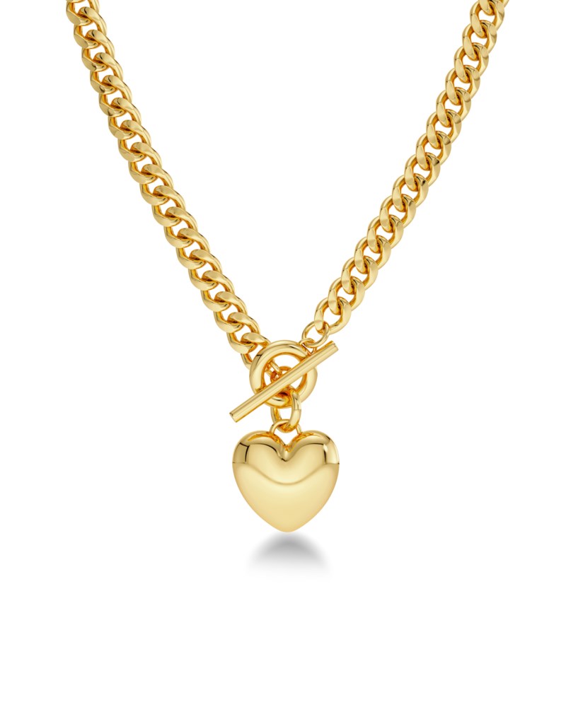 Halsband barley necklace maxi förgyllt stål 2