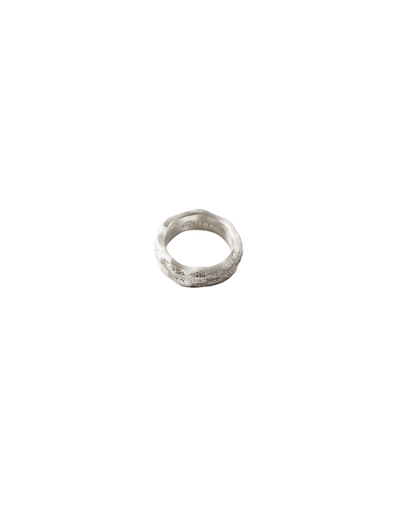 Ring chunky silver 1
