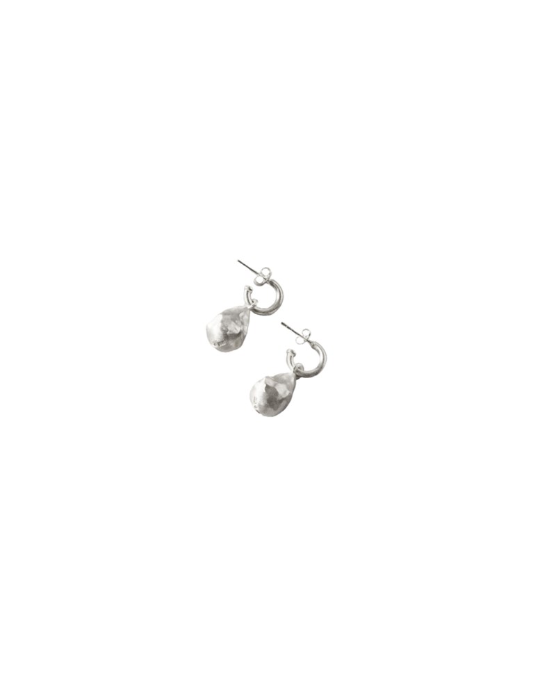 Örhängen mini pearl earrings silver 1