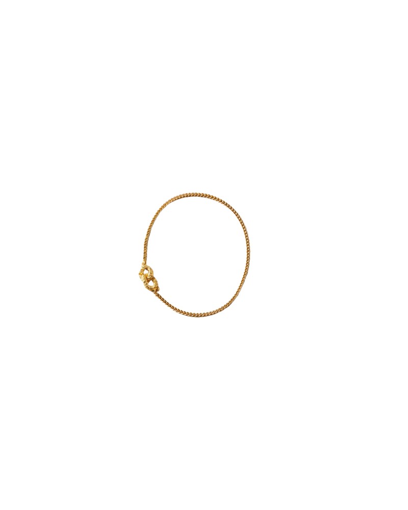 Armband neat bracelet gult guld 1