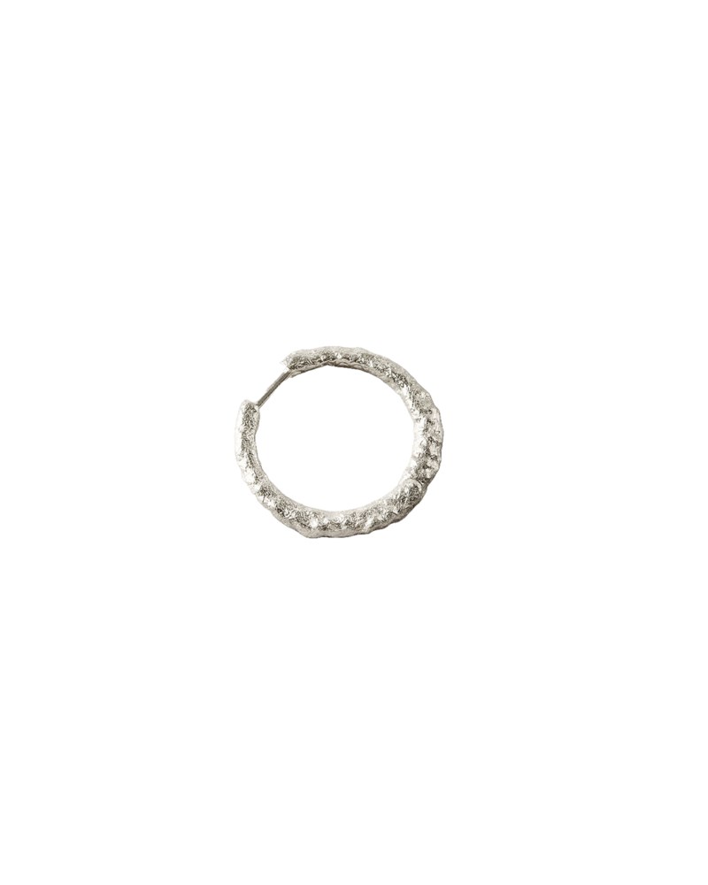 Örhänge big hoop silver 1