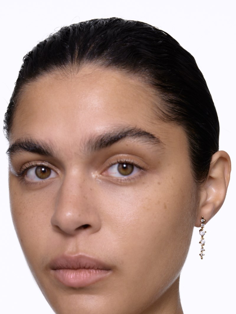 Örhänge arctic earring förgyllt silver 3