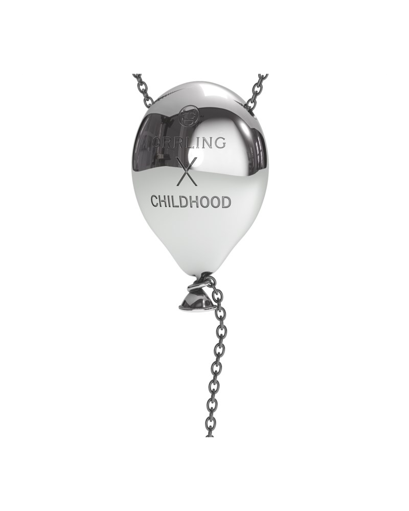 Halsband ballon charm 2