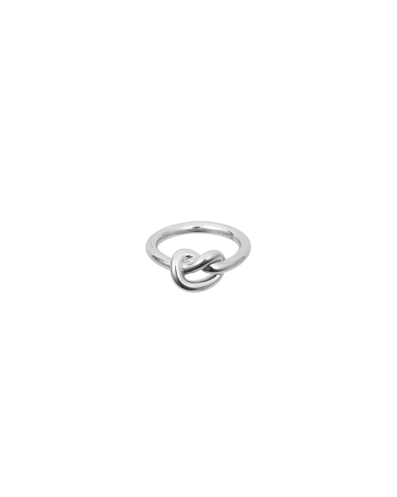 Ring knot förgyllt silver 1