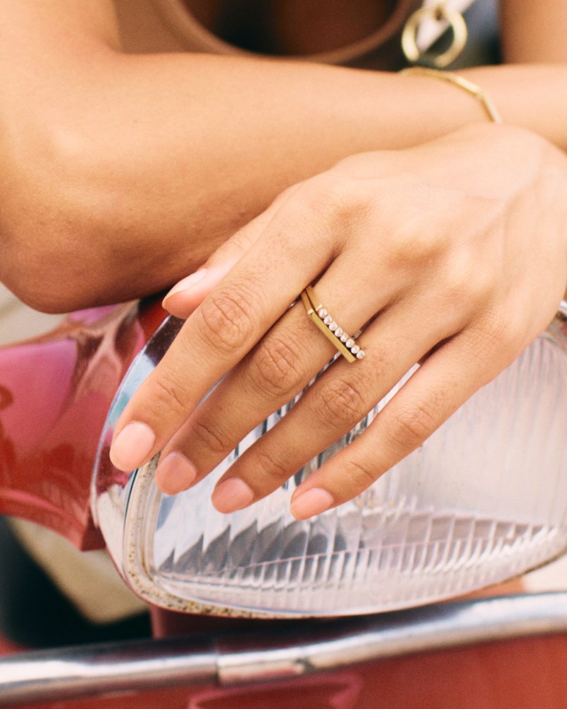Ring twiggy cz rostfritt stål 3